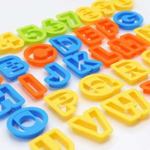 Alphabet/Numbers Cookie Cutters